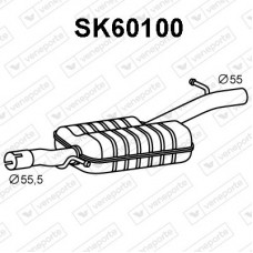 SK60100 VENEPORTE Предглушник вихлопних газів