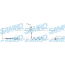 C0296B SAMKO Тросик, cтояночный тормоз