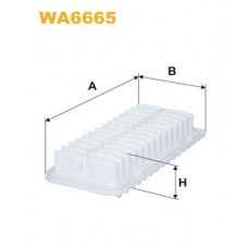 WA6665 WIX FILTERS Повітряний фільтр