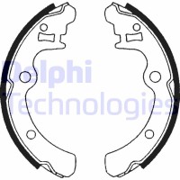 LS1472 DELPHI Комплект гальмівних колодок
