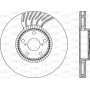 BDR2285.20 OPEN PARTS Гальмівний диск