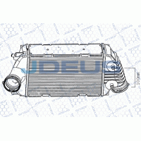 RA8430050 JDEUS Интеркулер