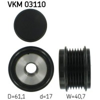 VKM 03110 SKF Механізм вільного ходу генератора