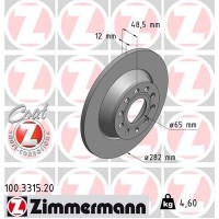100.3315.20 ZIMMERMANN Гальмівний диск