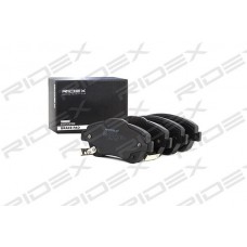 402B0278 RIDEX Комплект гальмівних колодок дисковий гальм
