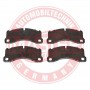 13046048522N-SET-MS MASTER-SPORT GERMANY Комплект гальмівних колодок дисковий гальм