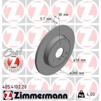 405.4102.20 ZIMMERMANN Гальмівний диск