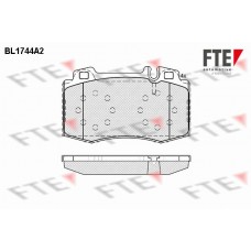 BL1744A2 FTE Комплект гальмівних колодок дисковий гальм