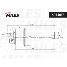 AP44017 MILES Паливний насос