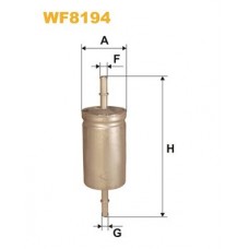 WF8194 WIX FILTERS Паливний фільтр