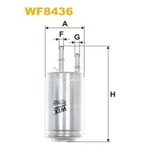 WF8436 WIX FILTERS Паливний фільтр