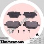 25085.170.1 ZIMMERMANN Комплект гальмівних колодок дисковий гальм