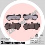 23692.965.1 ZIMMERMANN КомплеК т гальмівних колодок, дискове гальмо