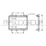 CI424R015 PRASCO Радіатор охолодження двигуна
