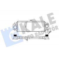 345045 KALE OTO RADYATÖR Интеркулер