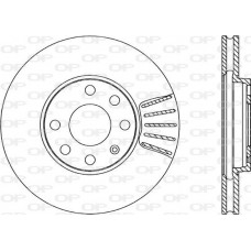 BDA1807.20 OPEN PARTS Гальмівний диск