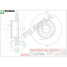 V485 PILENGA Гальмівний диск
