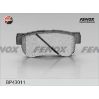 BP43011 FENOX Комплект гальмівних колодок дисковий гальм