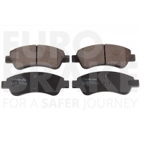 5502223741 EUROBRAKE Комплект гальмівних колодок дисковий гальм