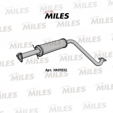HA01032 MILES Середній глушник вихлопних газів