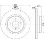 DP-0112 JAPANPARTS Гальмівний диск