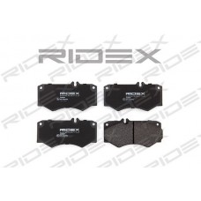 402B0207 RIDEX КомплеК т гальмівних колодок, дискове гальмо