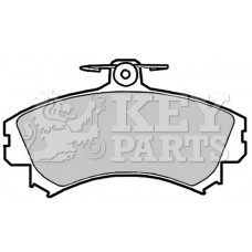 KBP2151 KEY PARTS Комплект гальмівних колодок дисковий гальм