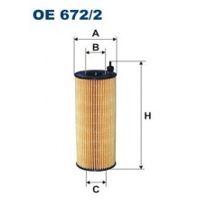 OE 672/2 FILTRON Масляний фільтр