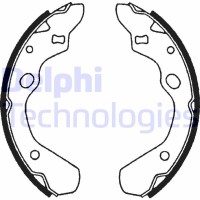 LS1516 DELPHI Комплект гальмівних колодок