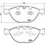 PA-0122AF JAPANPARTS Комплект гальмівних колодок дисковий гальм