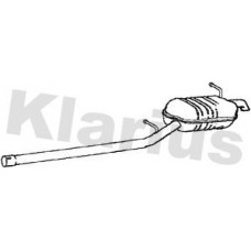 261135 KLARIUS Глушник вихлопних газів кінцевий