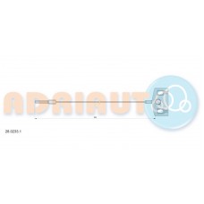 2802331 ADRIAUTO NISSAN Трос ручного гальма пер. Micra 04-