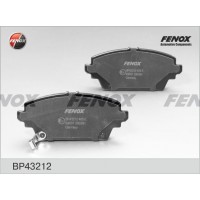 BP43212 FENOX Комплект гальмівних колодок дисковий гальм