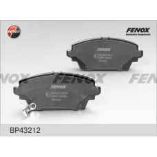 BP43212 FENOX Комплект гальмівних колодок дисковий гальм