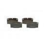 0 986 465 141 BOSCH Комплект гальмівних колодок дисковий гальм