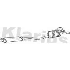 270355 KLARIUS Глушник вихлопних газів кінцевий