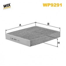 WP9291 WIX FILTERS Фільтр повітря у внутрішньому просторі