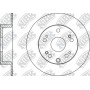 RN1407 NiBK Гальмівний диск