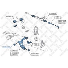 77-00877-SX STELLOX Підвіска важіль незалежної підвіски колеса