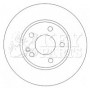 KBD4484 KEY PARTS Гальмівний диск