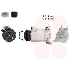 1800K392 VAN WEZEL Компресор кондиціонера