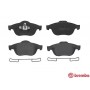 P 68 040 BREMBO Комплект гальмівних колодок дисковий гальм