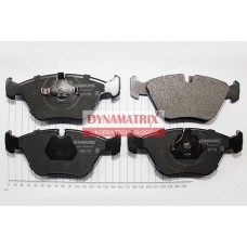 DBP779 DYNAMATRIX Комплект гальмівних колодок дисковий гальм