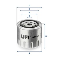23.257.00 UFI Масляний фільтр
