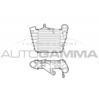 Интеркулер AUTOGAMMA 103366