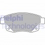 LP1955 DELPHI Комплект гальмівних колодок дисковий гальм