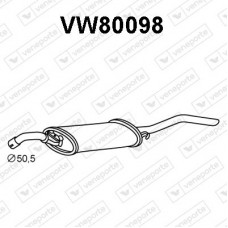 VW80098 VENEPORTE Глушник вихлопних газів кінцевий