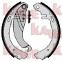 02490 KAWE Комплект гальмівних колодок