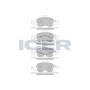 182233 ICER Комплект гальмівних колодок дисковий гальм