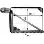 AE 48 000P MAHLE Випарник кондиціонера